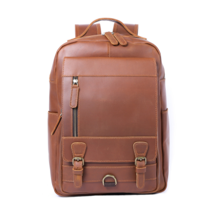 Brauner Leder-Rucksack | MORITZ