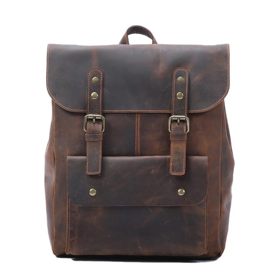 Vintage Leder Rucksack | TROSA