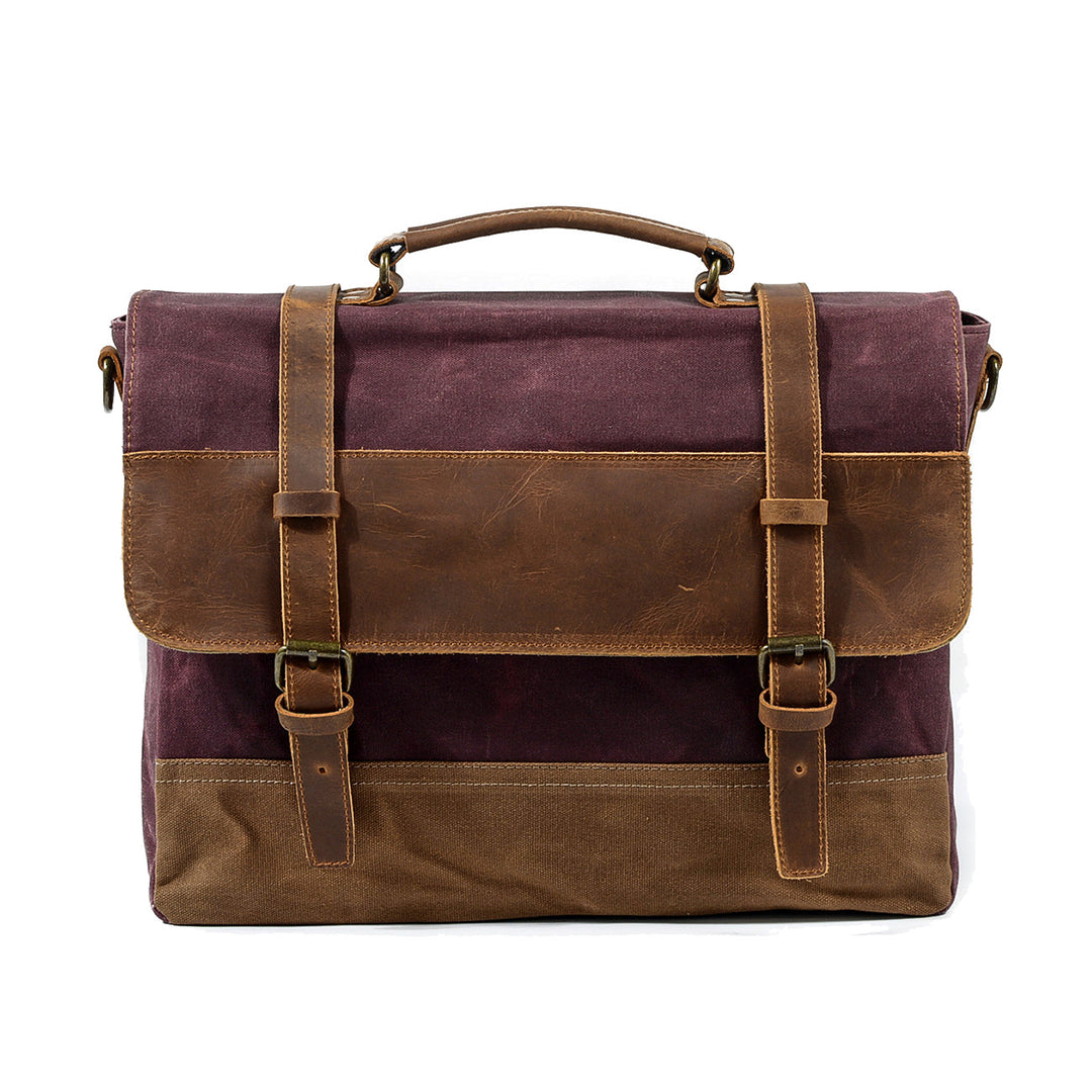 Wachs-Canvas Messenger-Tasche | MOKALO