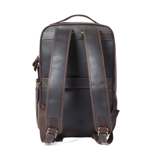 Leder Laptop Rucksack | LARVIK