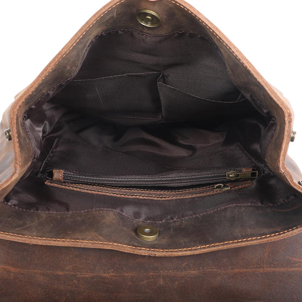 Vintage Leder Rucksack | TROSA