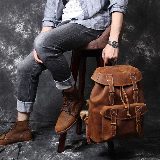 Leder Rucksack | CADIZ