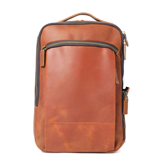 Leder Laptop Rucksack | LARVIK