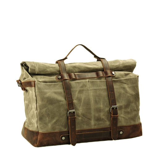 Wachsede Canvas Reisetasche | HALTI