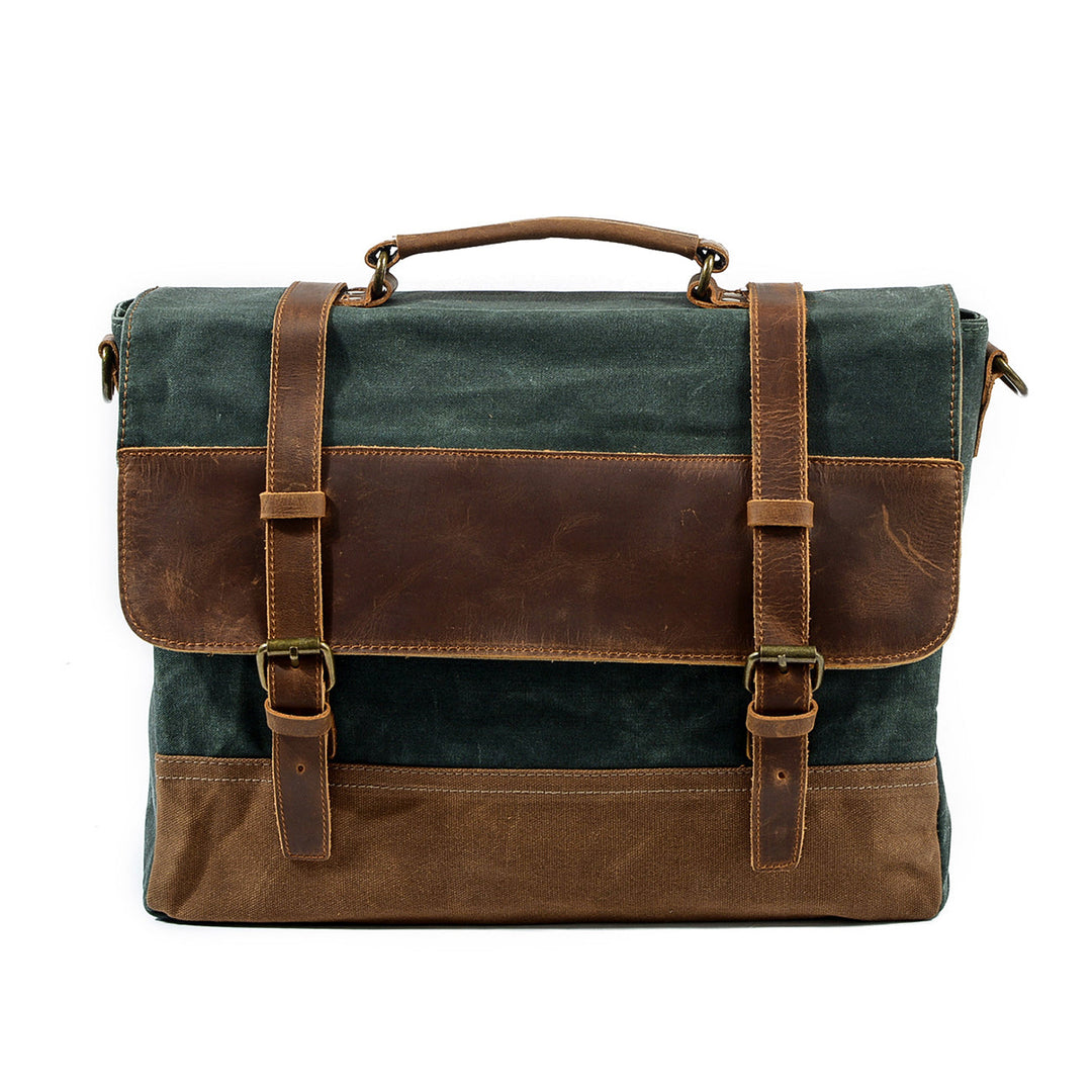 Wachs-Canvas Messenger-Tasche | MOKALO