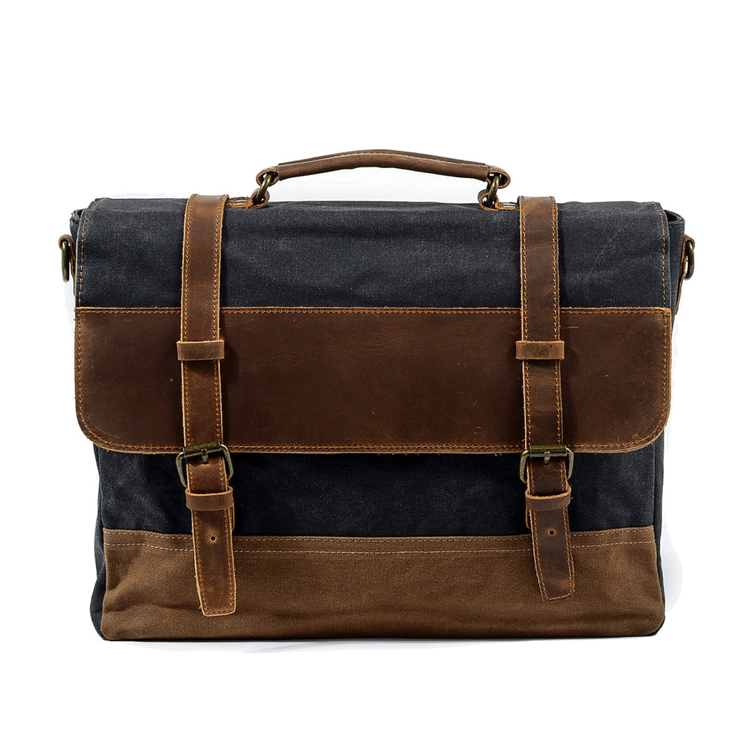 Wachs-Canvas Messenger-Tasche | MOKALO