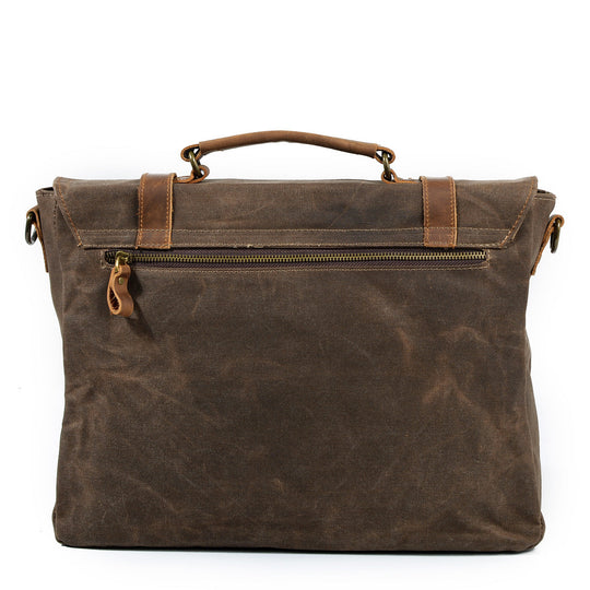 Wachs-Canvas Messenger-Tasche | MOKALO